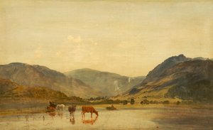 湖の情景、1860〜70年頃